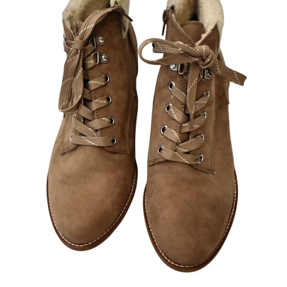 New Women's DV8 Dolce Vita Suede Fleece Lined Ankle Boots Size 8.5 - Picture 2 of 10